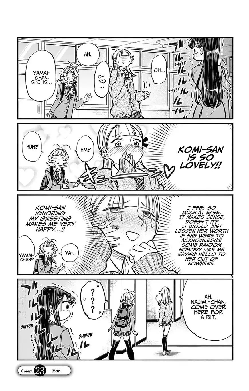 Komi-san wa Komyushou Desu Chapter 23 9